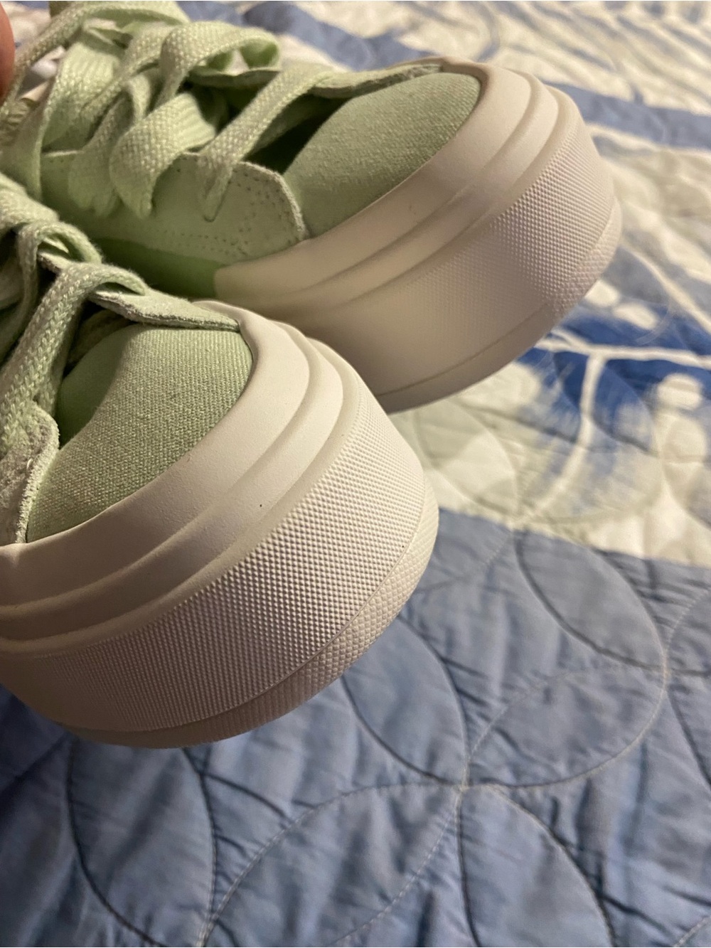 CONVERSE Mint Green Classic CHUCK TAYLOR Canvas Sneakers *UNISEX - Picture 7 of 8